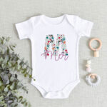 Bodysuit Sơ Sinh Thêu Tên Cho Bé Gái - OT006