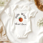 Bodysuit Sơ Sinh Thêu Tên Cho Bé Gái - OT030