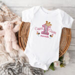 Bodysuit Sơ Sinh Thêu Tên Cho Bé Gái - OT028