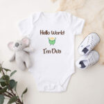 Bodysuit Sơ Sinh Thêu Tên Cho Bé Trai - OT019