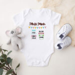 Bodysuit Sơ Sinh Thêu Tên Cho Bé Trai - OT005