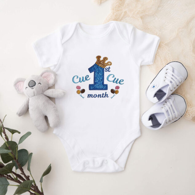 Bodysuit Sơ Sinh Thêu Tên Cho Bé Trai - OT031