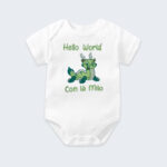 Bodysuit Sơ Sinh Thêu Tên Cho Bé Trai - OT033
