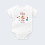 Bodysuit Sơ Sinh Thêu Tên Cho Bé Gái - OT024