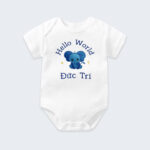 Bodysuit Sơ Sinh Thêu Tên Cho Bé Trai - OT027