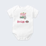 Bodysuit Sơ Sinh Thêu Tên Cho Bé Gái - OT035
