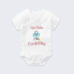 Bodysuit Sơ Sinh Thêu Tên Cho Bé Gái - OT034