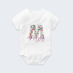 Bodysuit Sơ Sinh Thêu Tên Cho Bé Gái - OT006