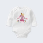 Bodysuit Sơ Sinh Thêu Tên Cho Bé Gái - OT028