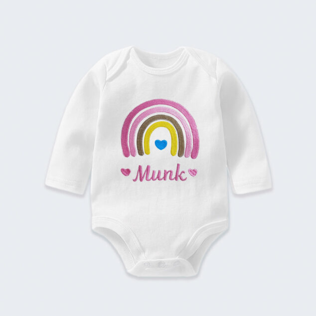 Bodysuit Sơ Sinh Thêu Tên Cho Bé Gái - OT032