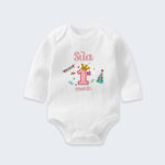 Bodysuit Sơ Sinh Thêu Tên Cho Bé Gái - OT024