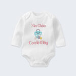 Bodysuit Sơ Sinh Thêu Tên Cho Bé Gái - OT034