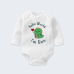 Bodysuit Sơ Sinh Thêu Tên Cho Bé Trai - OT037