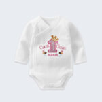 Bodysuit Sơ Sinh Thêu Tên Cho Bé Gái - OT028