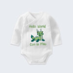 Bodysuit Sơ Sinh Thêu Tên Cho Bé Trai - OT033