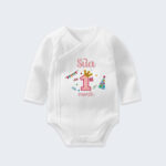 Bodysuit Sơ Sinh Thêu Tên Cho Bé Gái - OT024