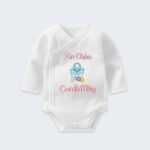 Bodysuit Sơ Sinh Thêu Tên Cho Bé Gái - OT034