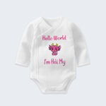 Bodysuit Sơ Sinh Thêu Tên Cho Bé Gái - OT036