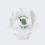Bodysuit Sơ Sinh Thêu Tên Cho Bé Trai - OT037