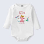 Bodysuit Sơ Sinh Thêu Tên Cho Bé Gái - OT024