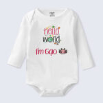 Bodysuit Sơ Sinh Thêu Tên Cho Bé Gái - OT035