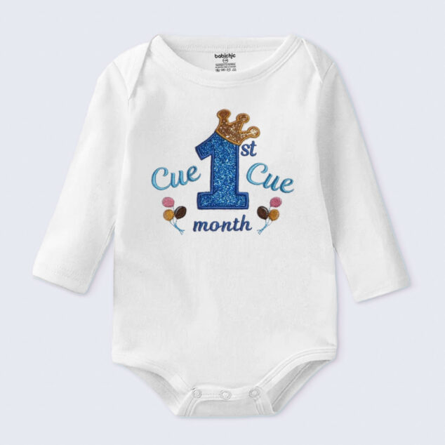 Bodysuit Sơ Sinh Thêu Tên Cho Bé Trai - OT031