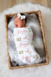 Quấn Chũn Cho Bé Sơ Sinh In Tên Theo Yêu Cầu - SW002